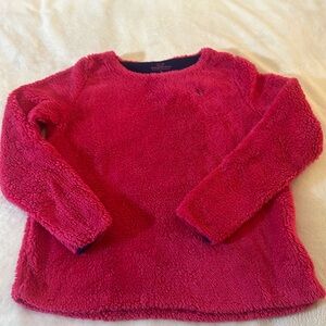 Girls vineyards vines hot pink teddy sweatshirt. Size L (14)